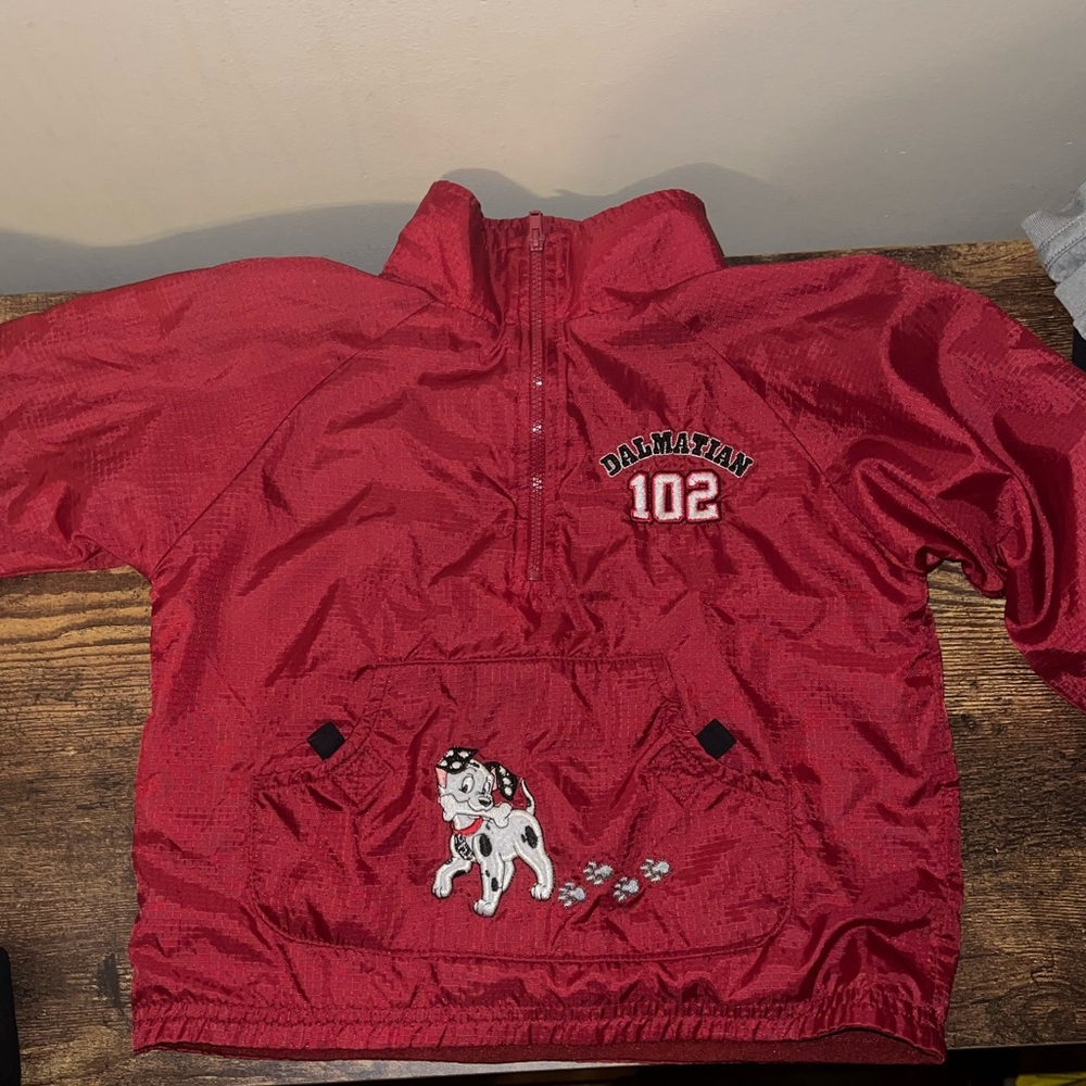 Dalmatian Kids Disney Red Pullover Jacket